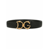 Dolce & Gabbana Cinto com logo D&G - Preto