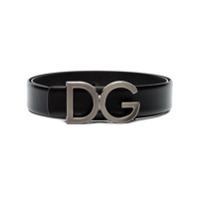 Dolce & Gabbana Cinto com logo - Preto