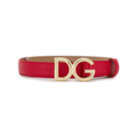 Dolce & Gabbana Cinto com logo - Vermelho