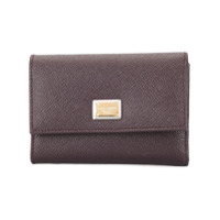 Dolce & Gabbana French flap wallet - Roxo