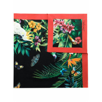 Dolce & Gabbana Lenço de algodão estampado