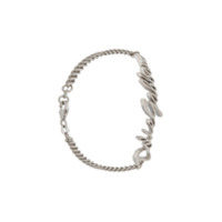 Dolce & Gabbana logo bracelet - Prateado