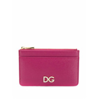 Dolce & Gabbana Porta-cartões com logo - Rosa