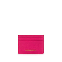 Dolce & Gabbana Porta-cartões com logo - Rosa