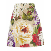 Dolce & Gabbana Saia jacquard floral - Neutro