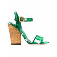 Dolce & Gabbana Sandália modelo 'Keira' - Verde