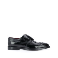 Dolce & Gabbana Sapato derby de couro - Preto