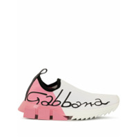 Dolce & Gabbana Tênis color block - Branco