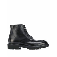 Doucal's Ankle boot com cadarço - Preto