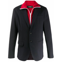 Dsquared2 Blazer com contraste - Azul