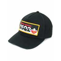 Dsquared2 Boné com logo bordado - Preto