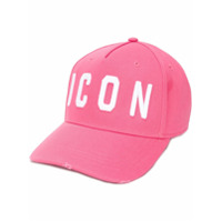 Dsquared2 Boné com logo bordado - Rosa