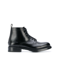 Dsquared2 Bota de couro com cadarço - Preto