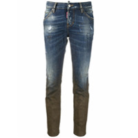 Dsquared2 Calça jeans cropped - Azul