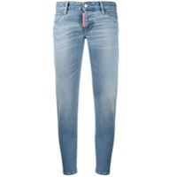 Dsquared2 Calça jeans slim cropped - Azul