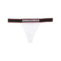 Dsquared2 Calcinha com logo - Branco