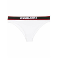 Dsquared2 Calcinha com logo - Branco