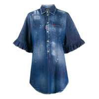 Dsquared2 Camisa jeans oversized - Azul