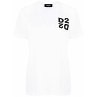 Dsquared2 Camiseta com estampa D2 - Branco