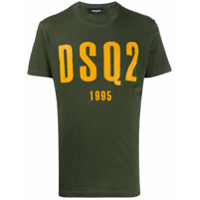 Dsquared2 Camiseta slim com logo - Verde