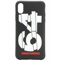 Dsquared2 Capa para iPhone X 64 - Preto