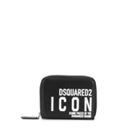 Dsquared2 Carteira com logo - Preto