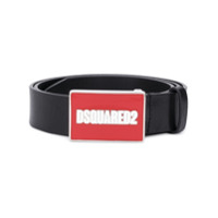 Dsquared2 Cinto com logo na fivela - Preto