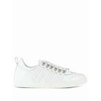 Dsquared2 lace up trainers - Branco