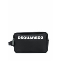 Dsquared2 logo print wash bag - Preto
