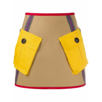 Dsquared2 Saia evasê com bolso - Neutro