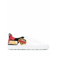 Dsquared2 Tênis com logo bordado - Branco