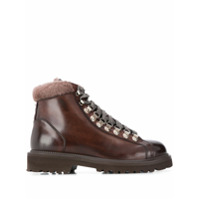 Eleventy Ankle boot com cadarço - Marrom