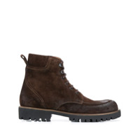 Eleventy Ankle boot com cadarço - Marrom