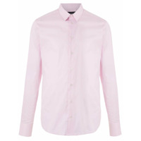 Emporio Armani Camisa modelagem slim - Rosa