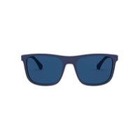 Emporio Armani Óculos de sol quadrado - Azul