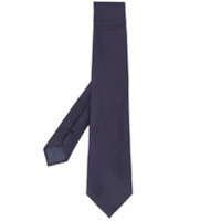 Emporio Armani pointed tip tie - Azul