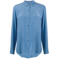 Equipment Camisa Essential de seda - Azul