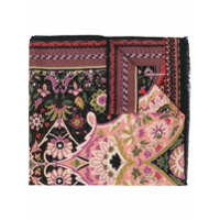 Etro abstract pattern scarf - Rosa