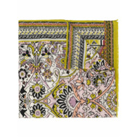 Etro abstract pattern scarf - Verde