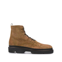 Etro Bota com cadarço - Marrom