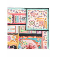 Etro Echarpe com recortes - Preto