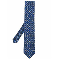 Etro Gravata de seda com estampa - Azul