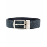 Etro paisley print belt - Azul