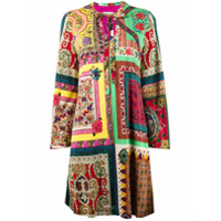 Etro Vestido com patchwork - Amarelo