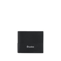 Etudes Carteira com estampa de logo - Preto