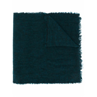 Faliero Sarti frayed scarf - Azul