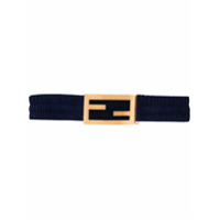 Fendi Baguette buckle belt - Azul