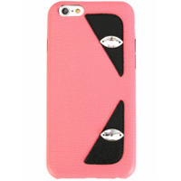 Fendi Capa para iPhone 6 com logo - Rosa
