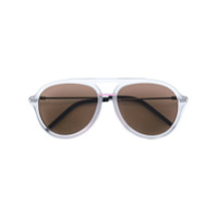 Fendi Eyewear Óculos de sol aviador - Neutro