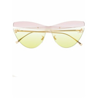 Fendi Eyewear Óculos de sol bicolor - Rosa